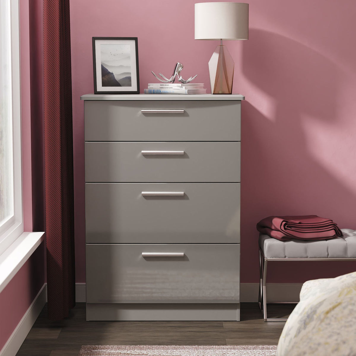 Penmere 4 Drawer Deep Chest