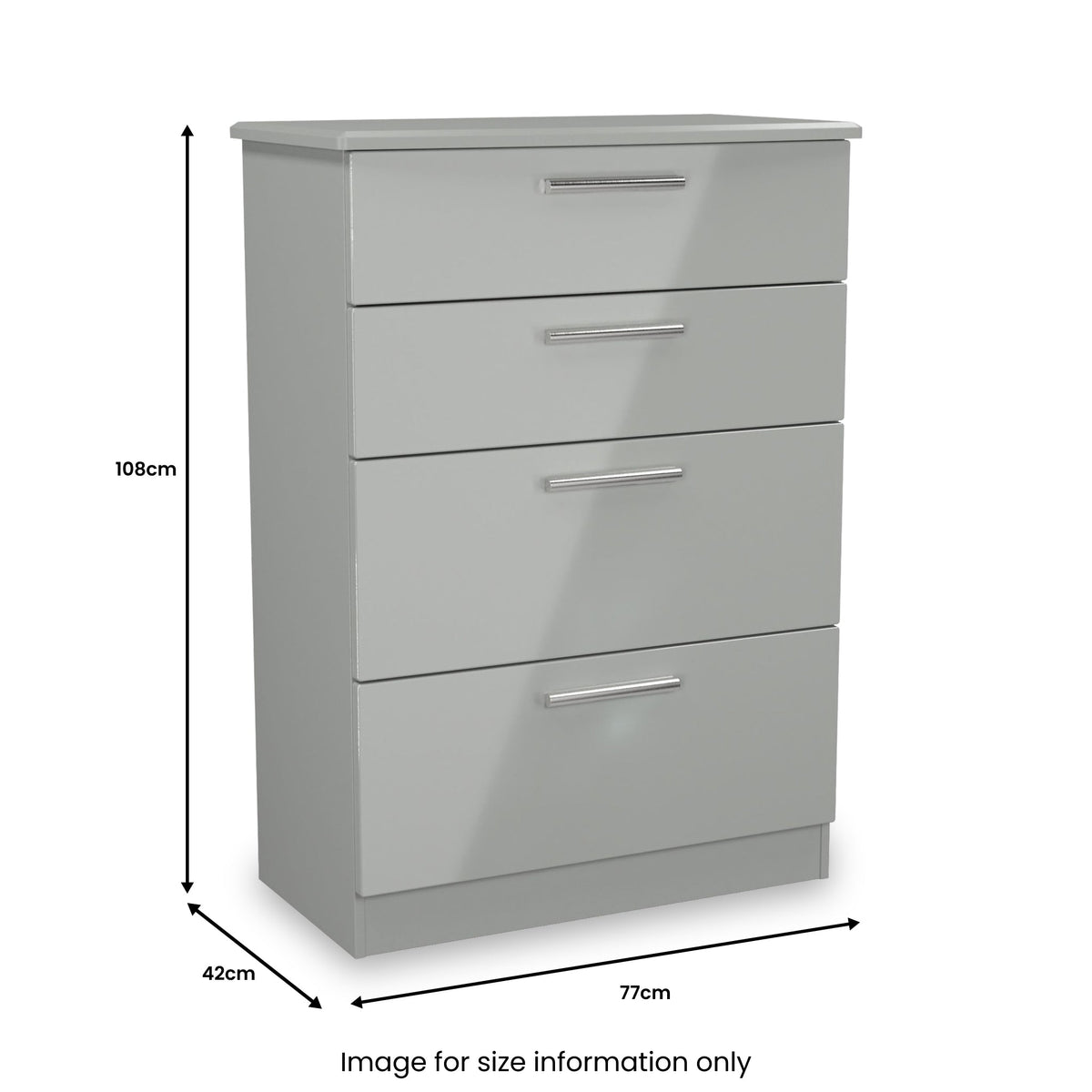 Penmere 4 Drawer Deep Chest