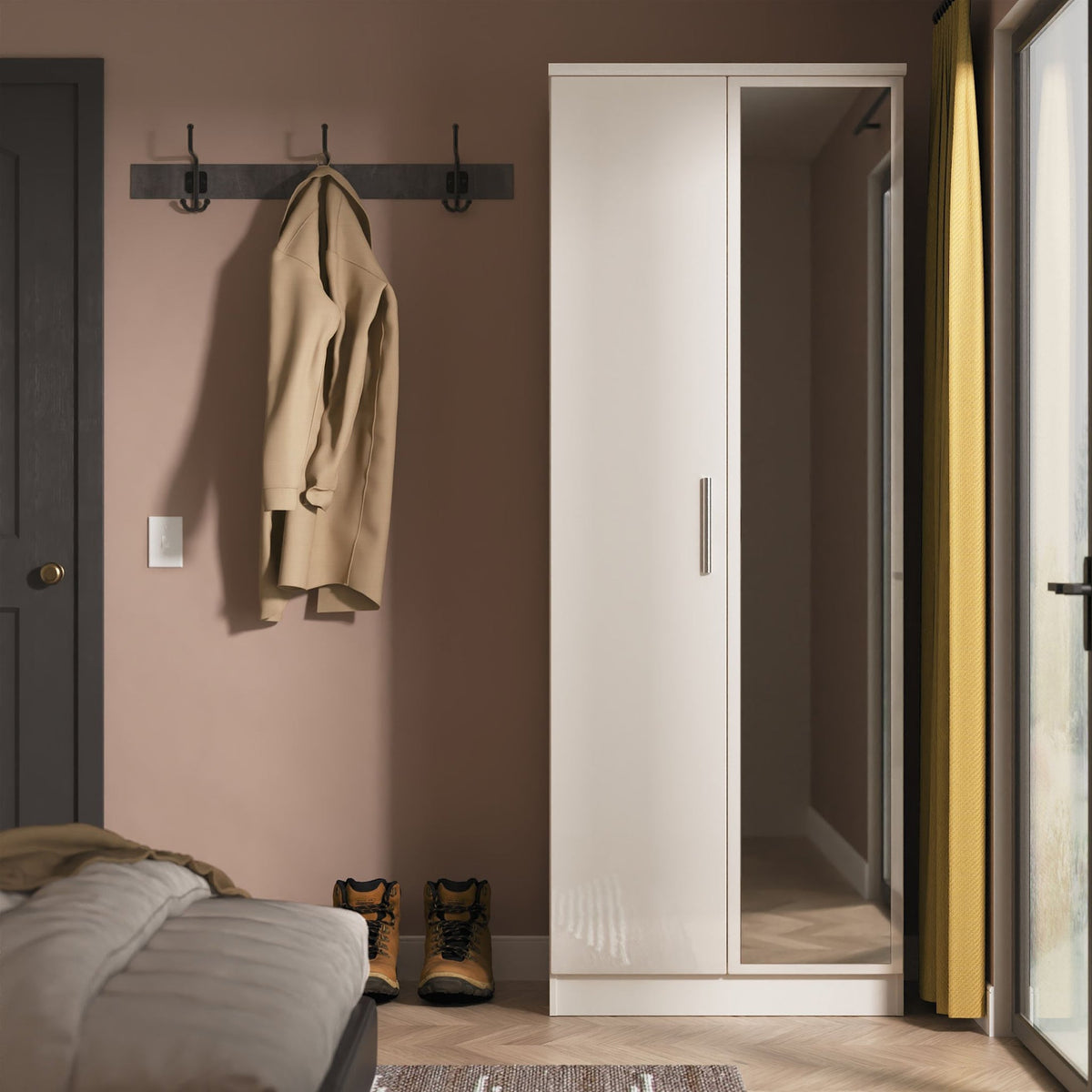 Penmere Double Mirrored Wardrobe