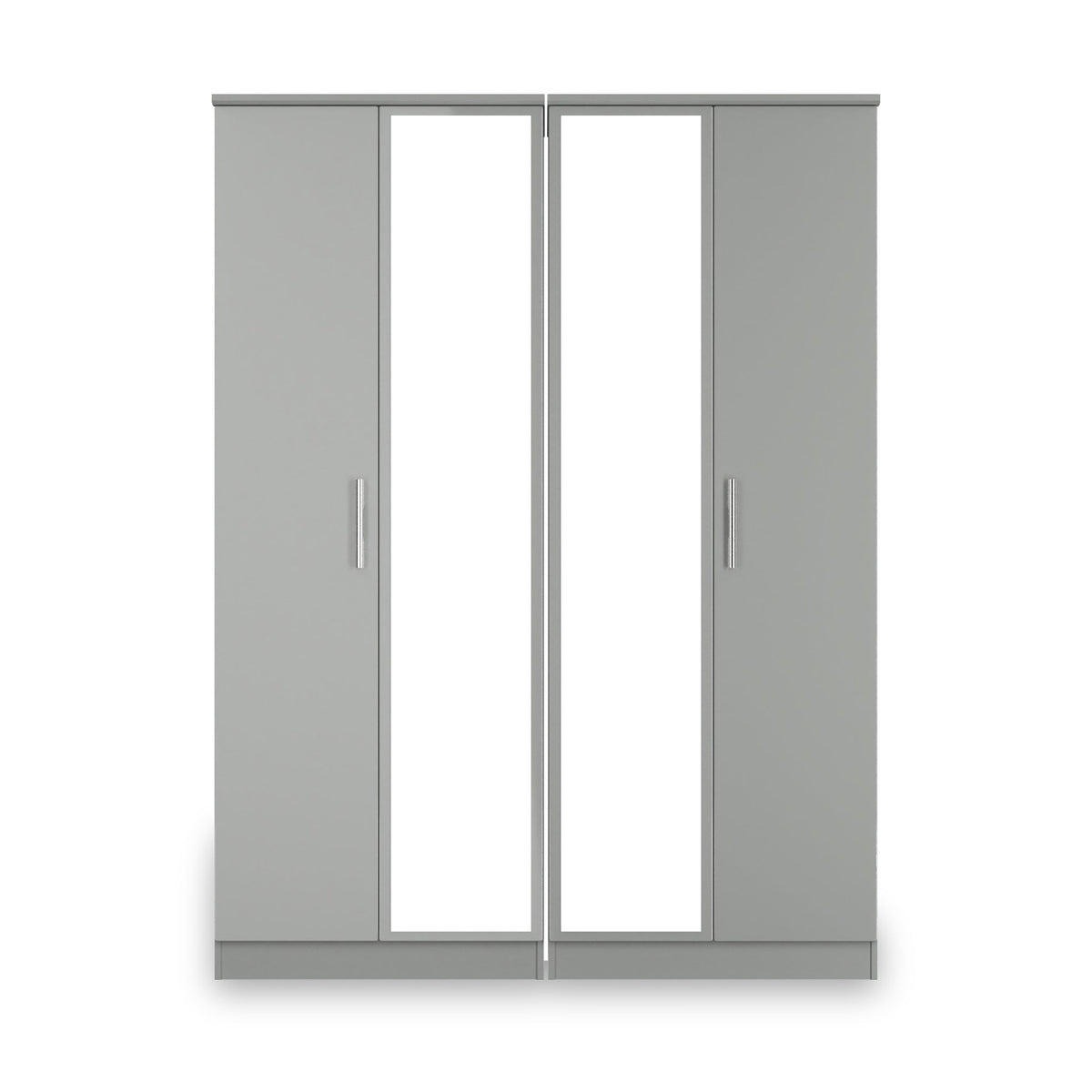Penmere 4 Door Mirrored Wardrobe