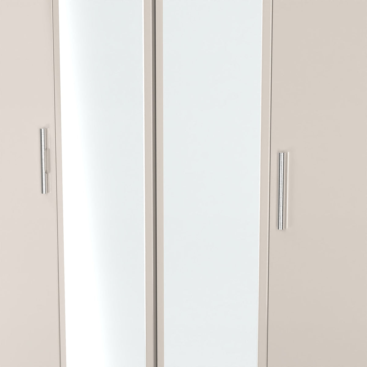Penmere 4 Door Mirrored Wardrobe