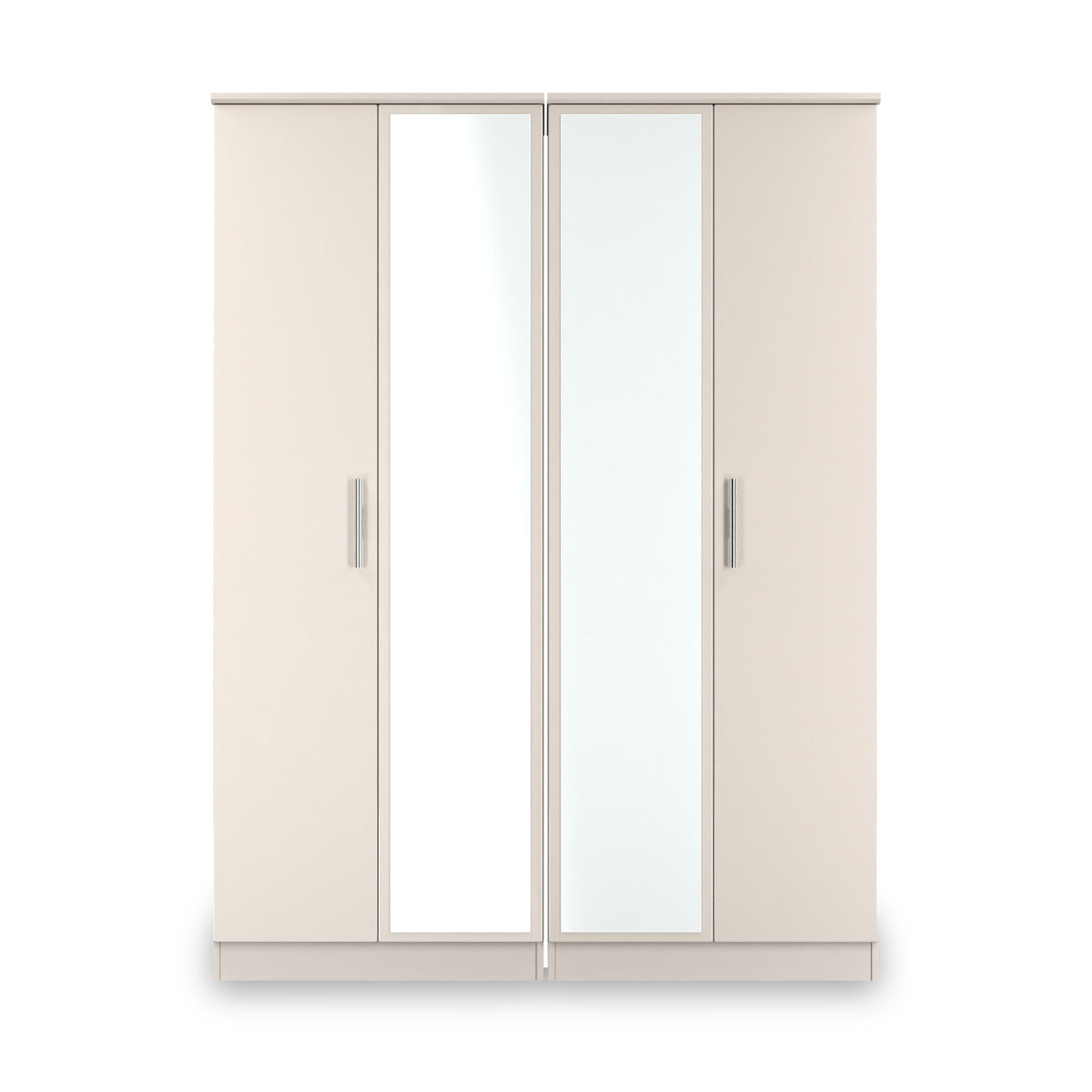 Penmere 4 Door Mirrored Wardrobe