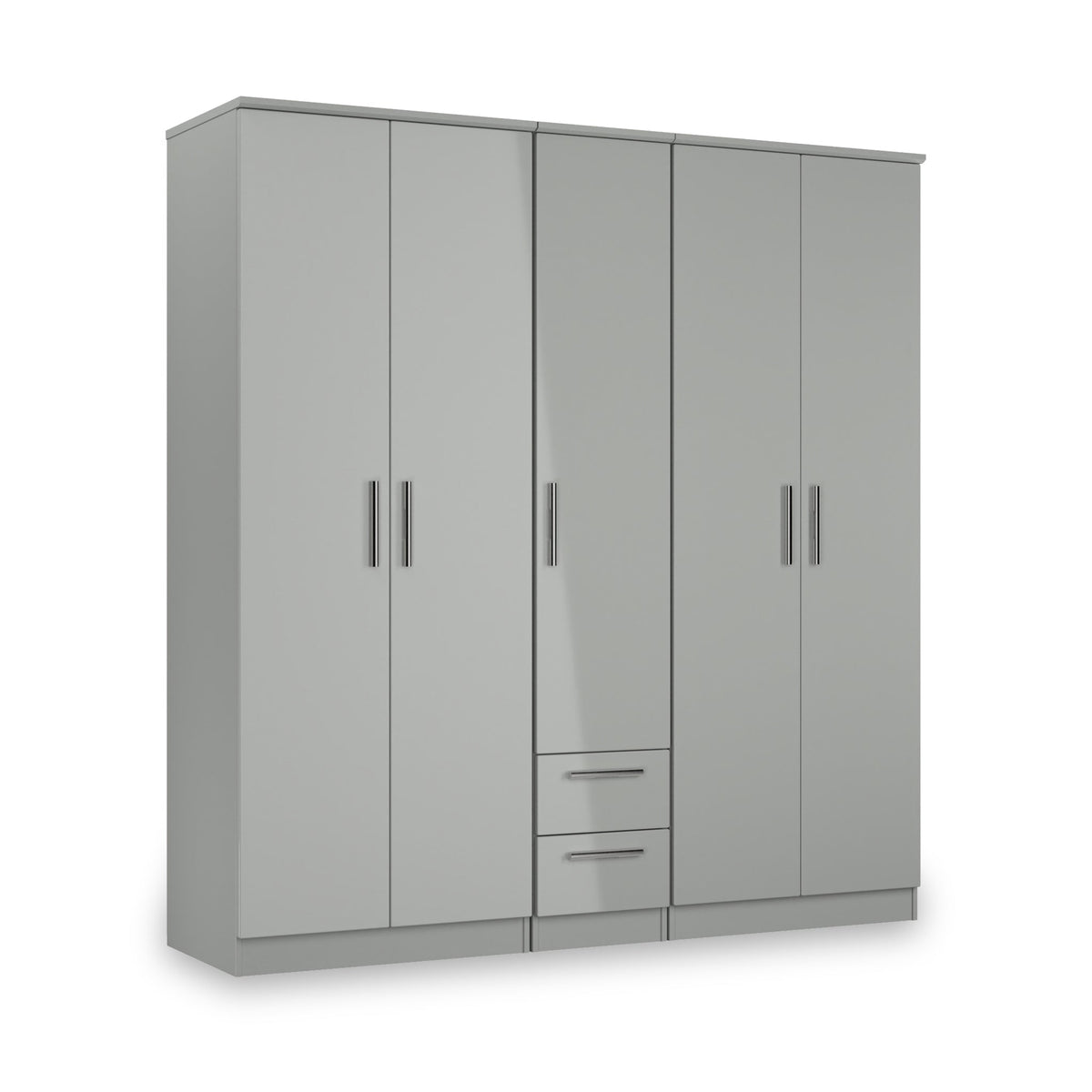 Penmere 5 Door Wardrobe With Drawers
