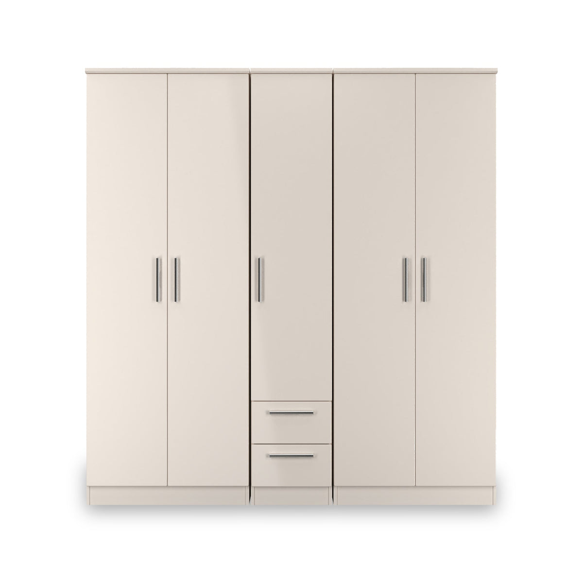 Penmere 5 Door Wardrobe With Drawers