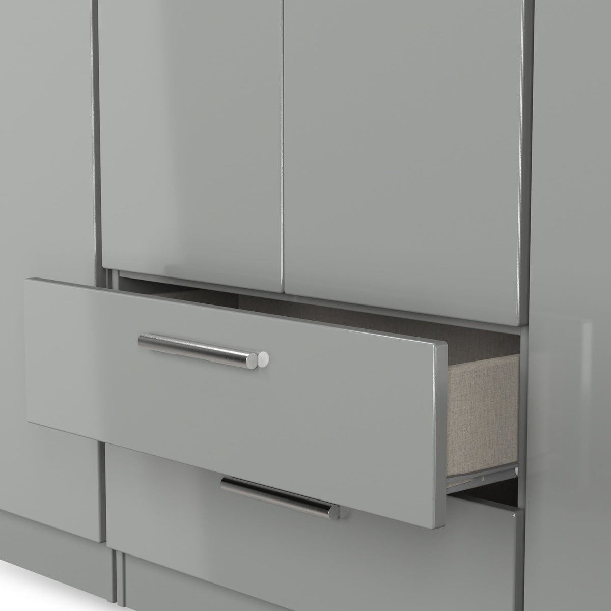 Penmere 6 Door Wardrobe With Drawers
