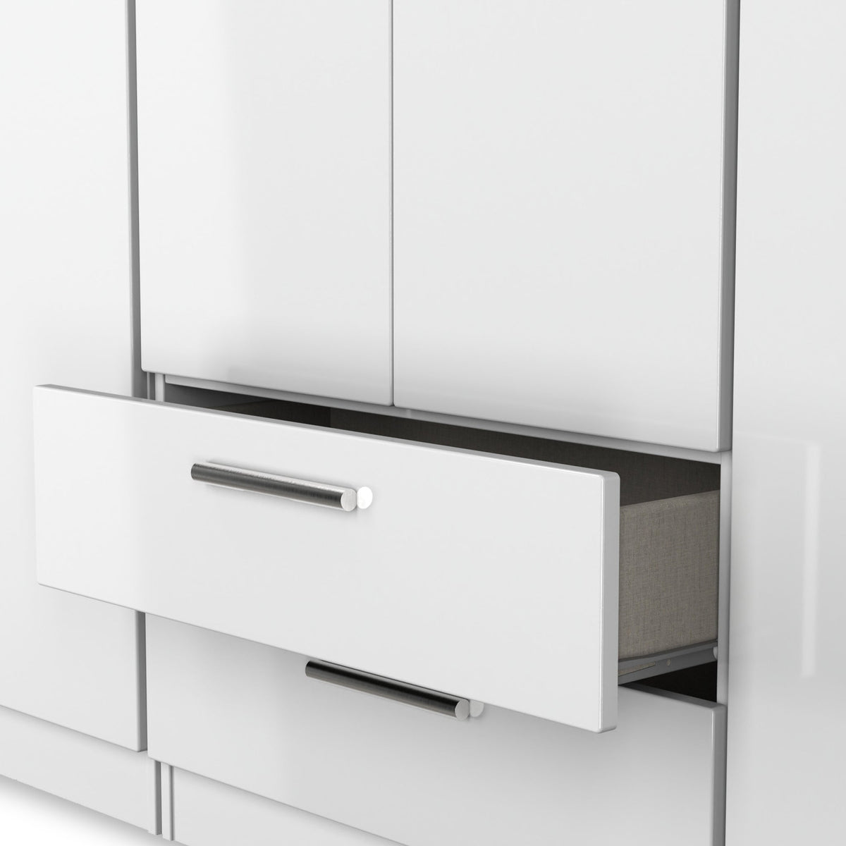 Penmere 6 Door Wardrobe With Drawers