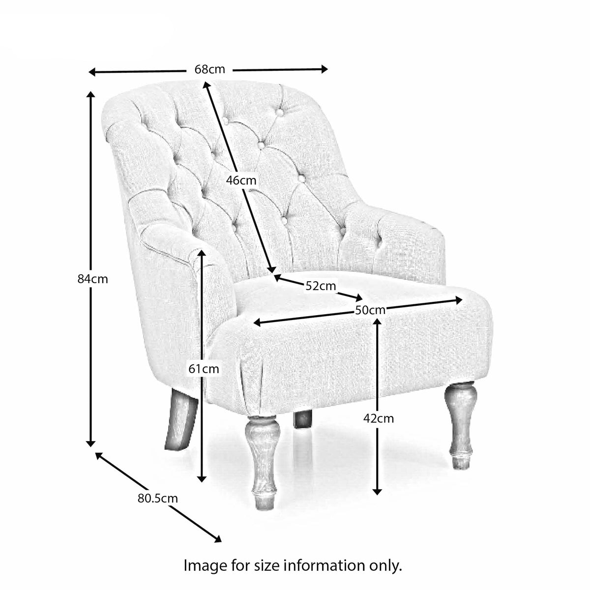Bianca Linen Armchair