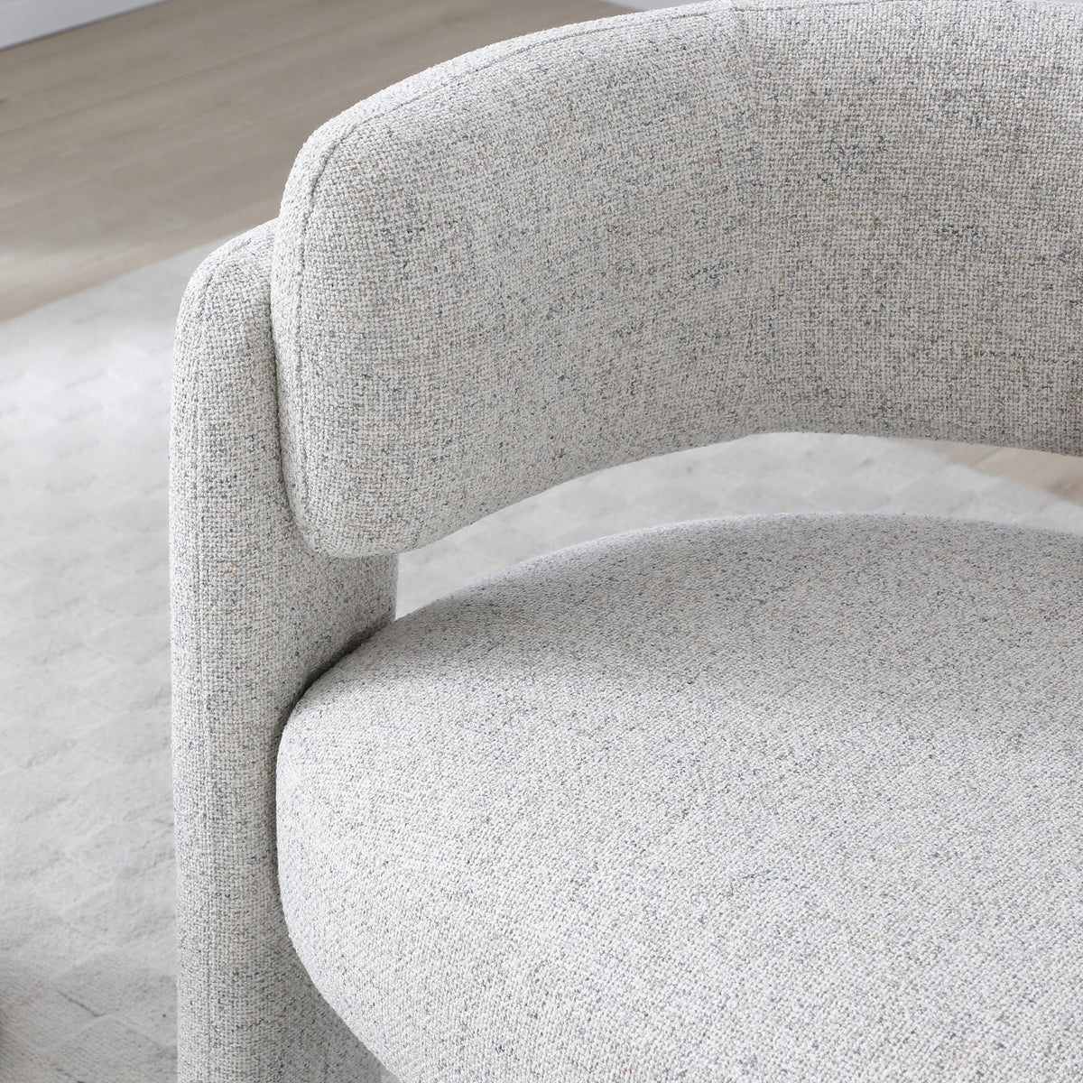 Lenore Curved Armchair
