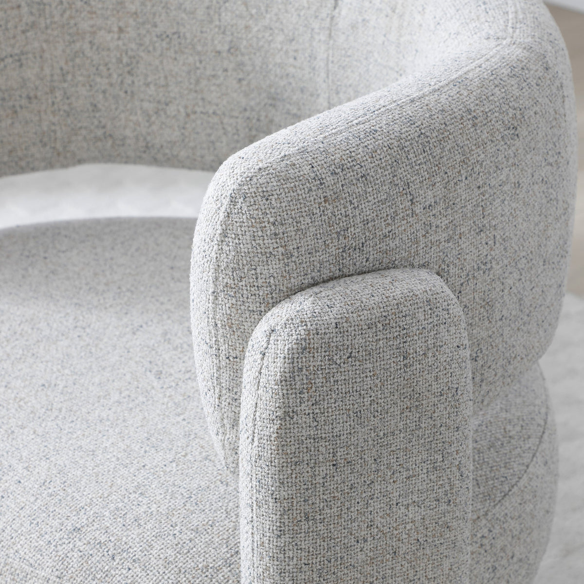 Lenore Curved Armchair