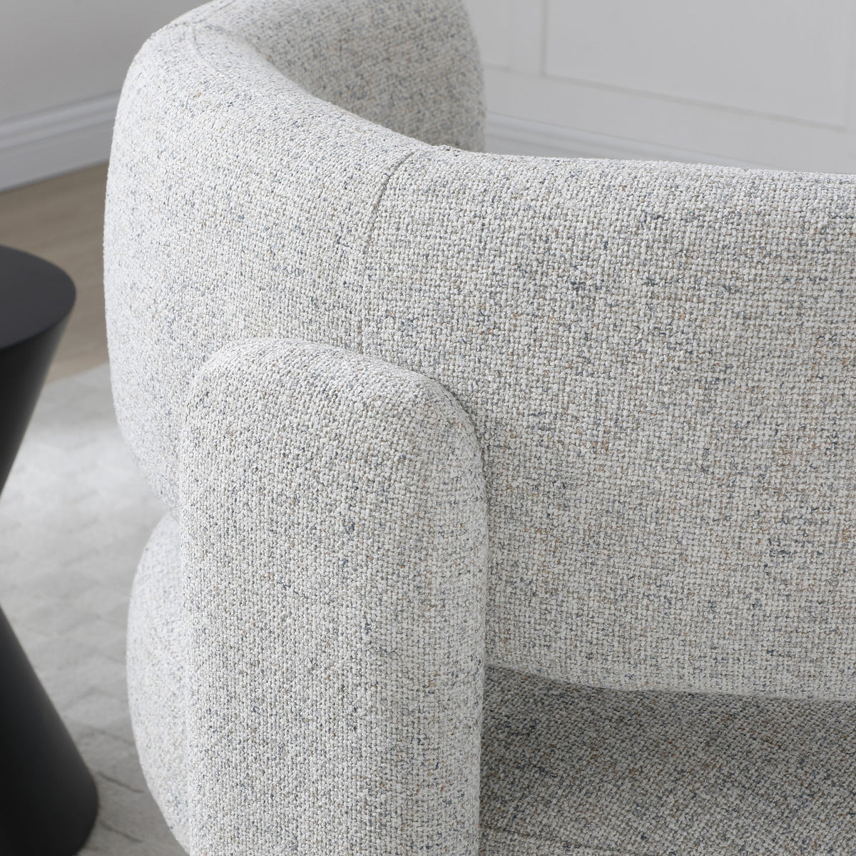 Lenore Curved Armchair