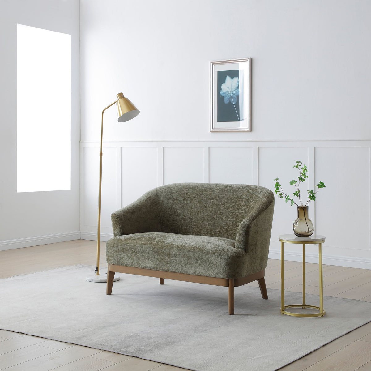 Lucinda Chenille 2 Seater Sofa