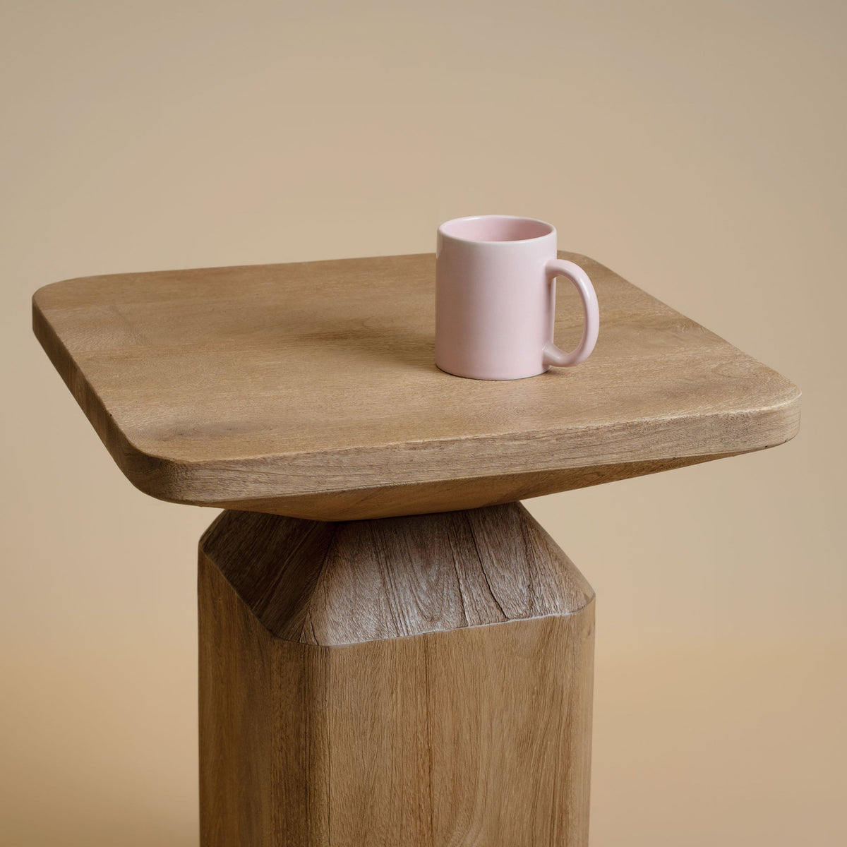 Nao Mango Wood Lamp Table