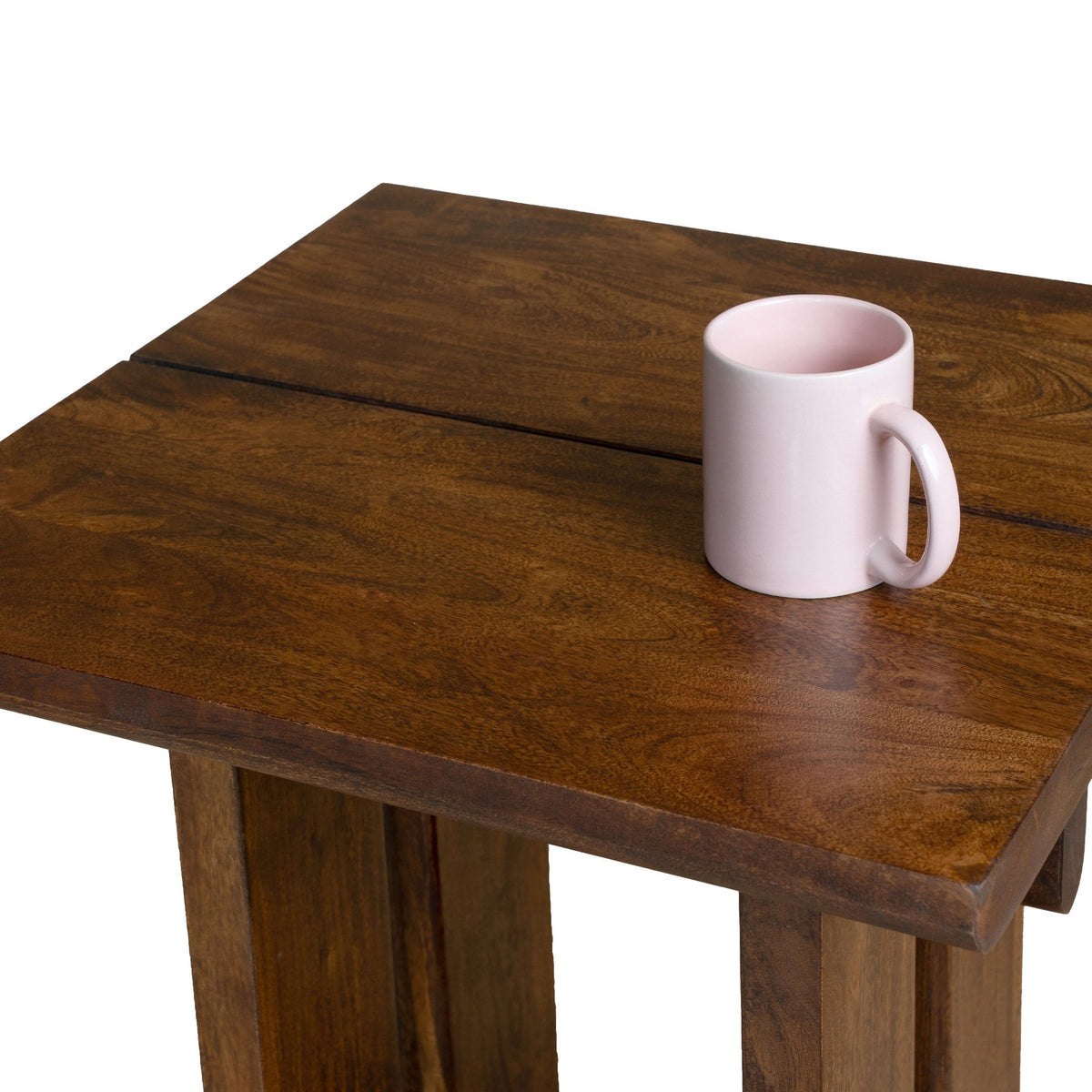Morelle Acacia Wood Side Table