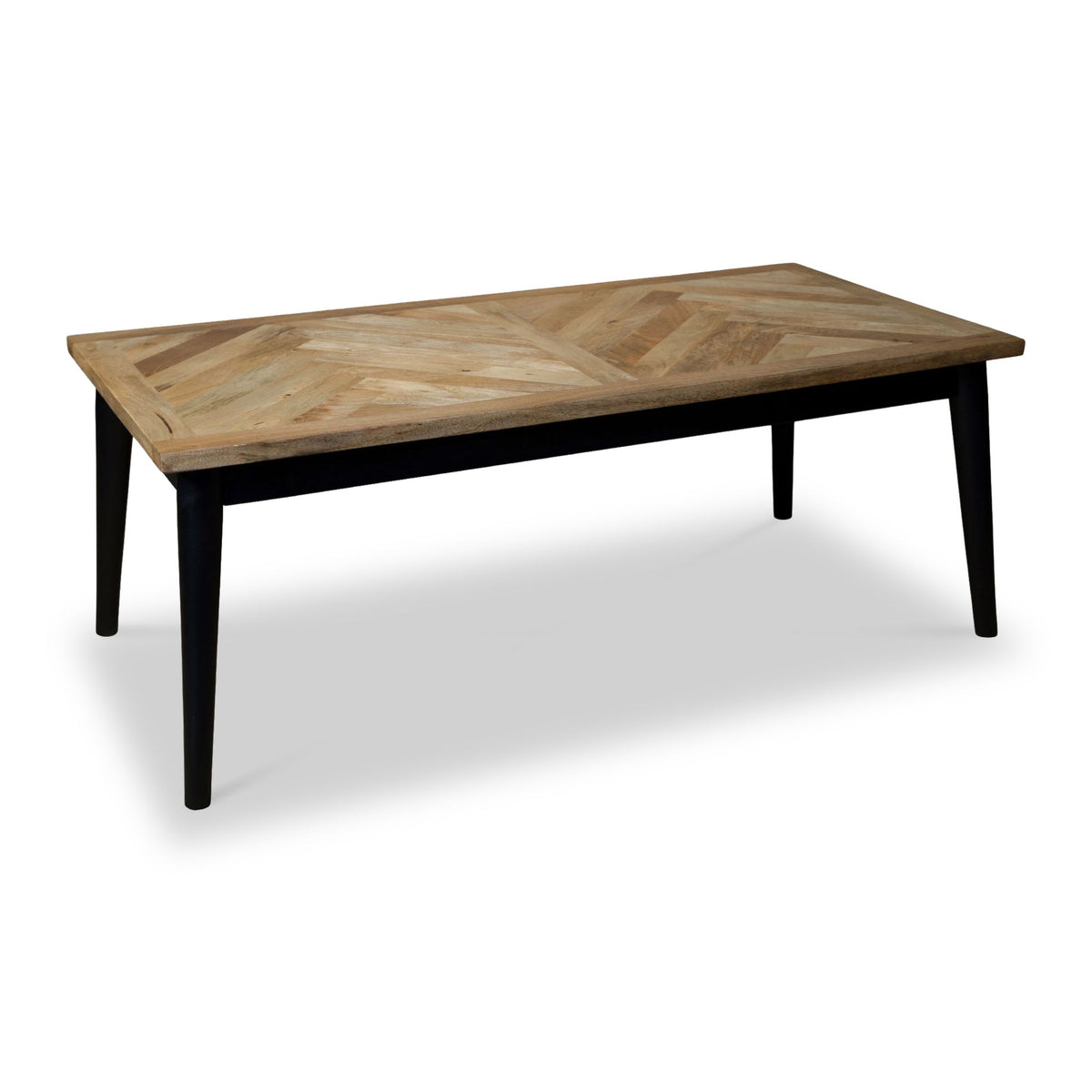 Maeko Parquet Mango Wood Coffee Table