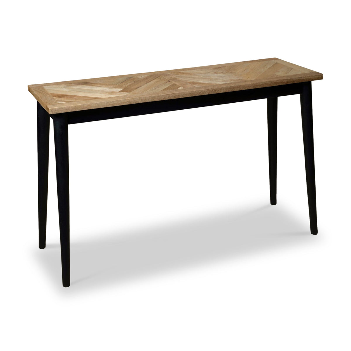 Maeko Parquet Mango Wood Console Table
