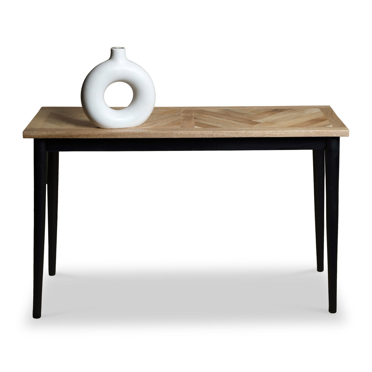 Maeko Parquet Mango Wood Console Table