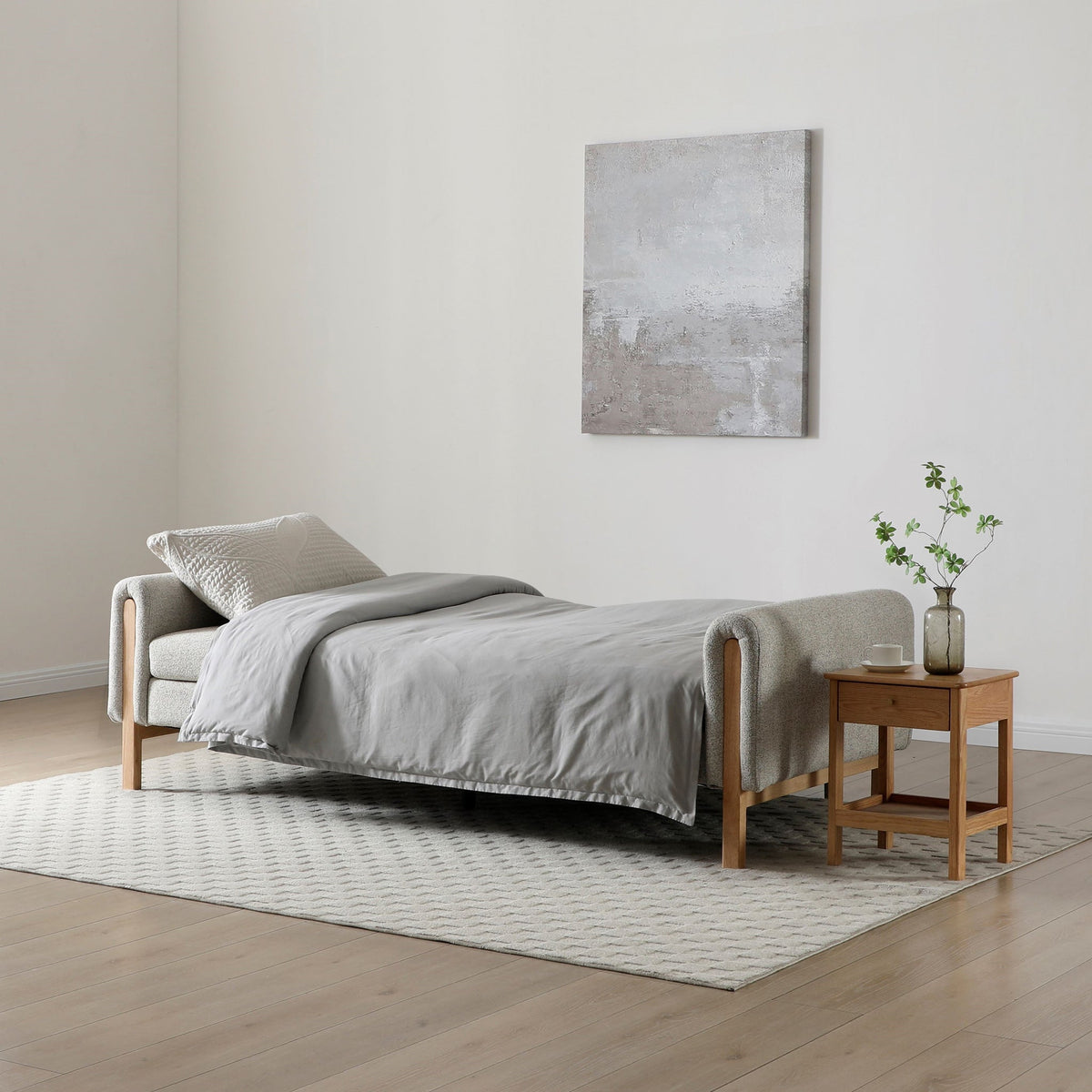 Alverton 3 Seater Click Clack Sofa Bed