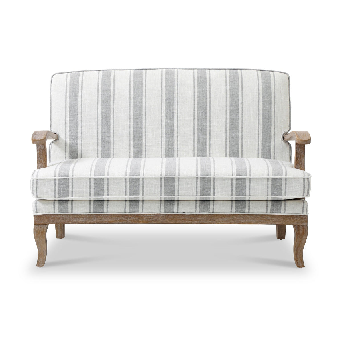 Sandringham Striped Linen 2 Seater Sofa