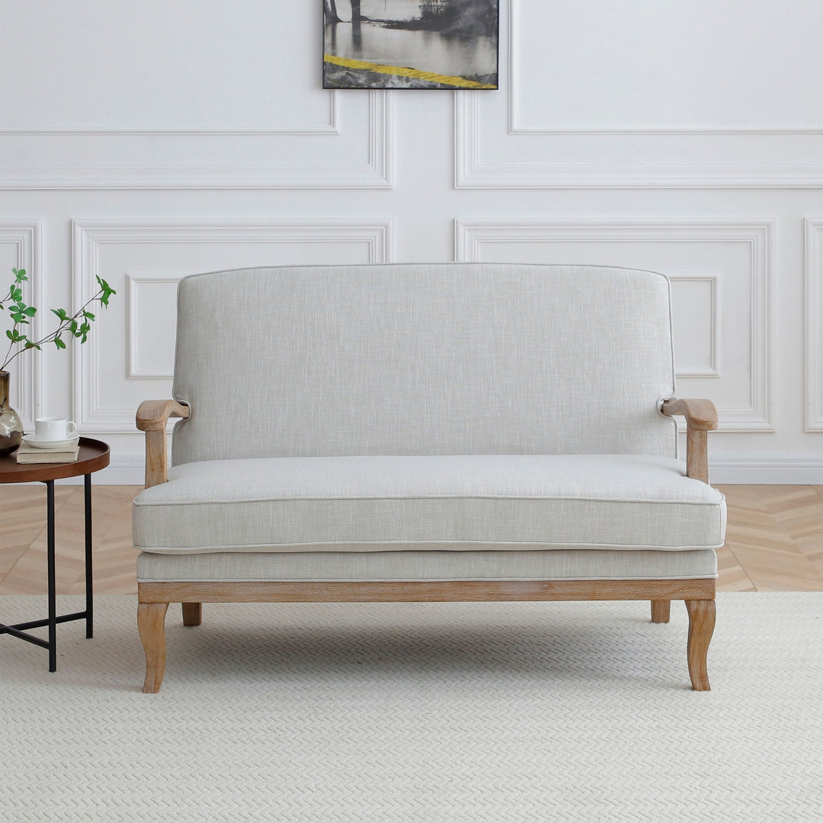 Sandringham Linen 2 Seater Sofa