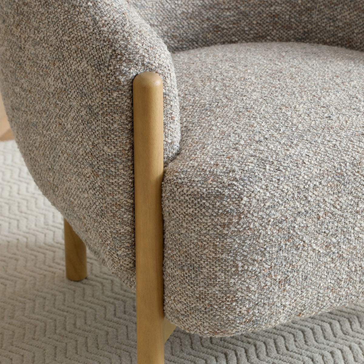 Mareen Boucle Accent Chair