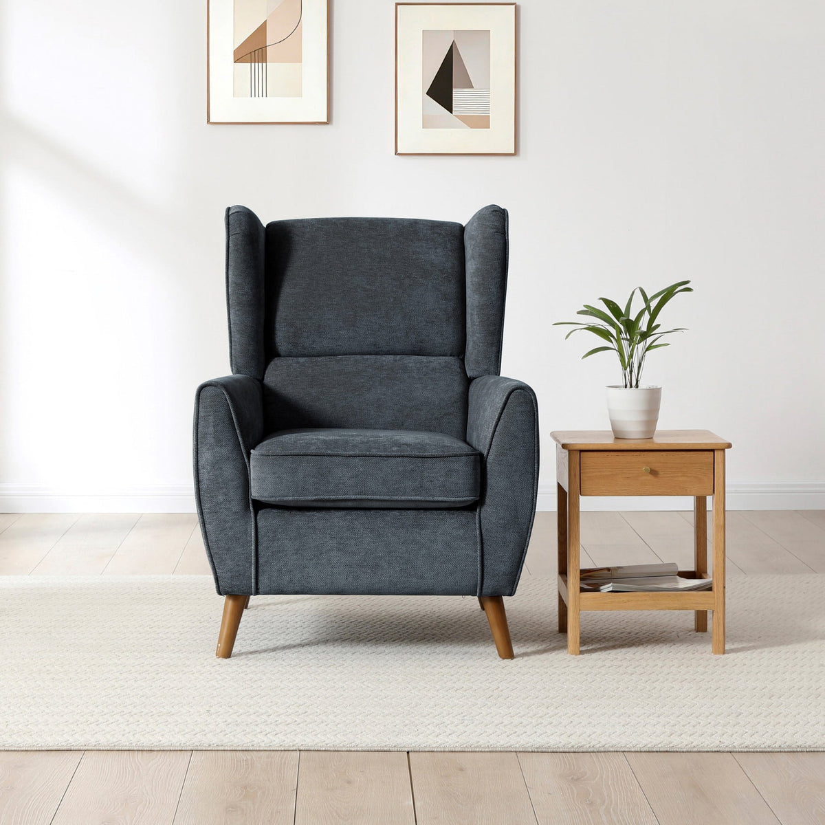 Dora Wingback Accent Chair