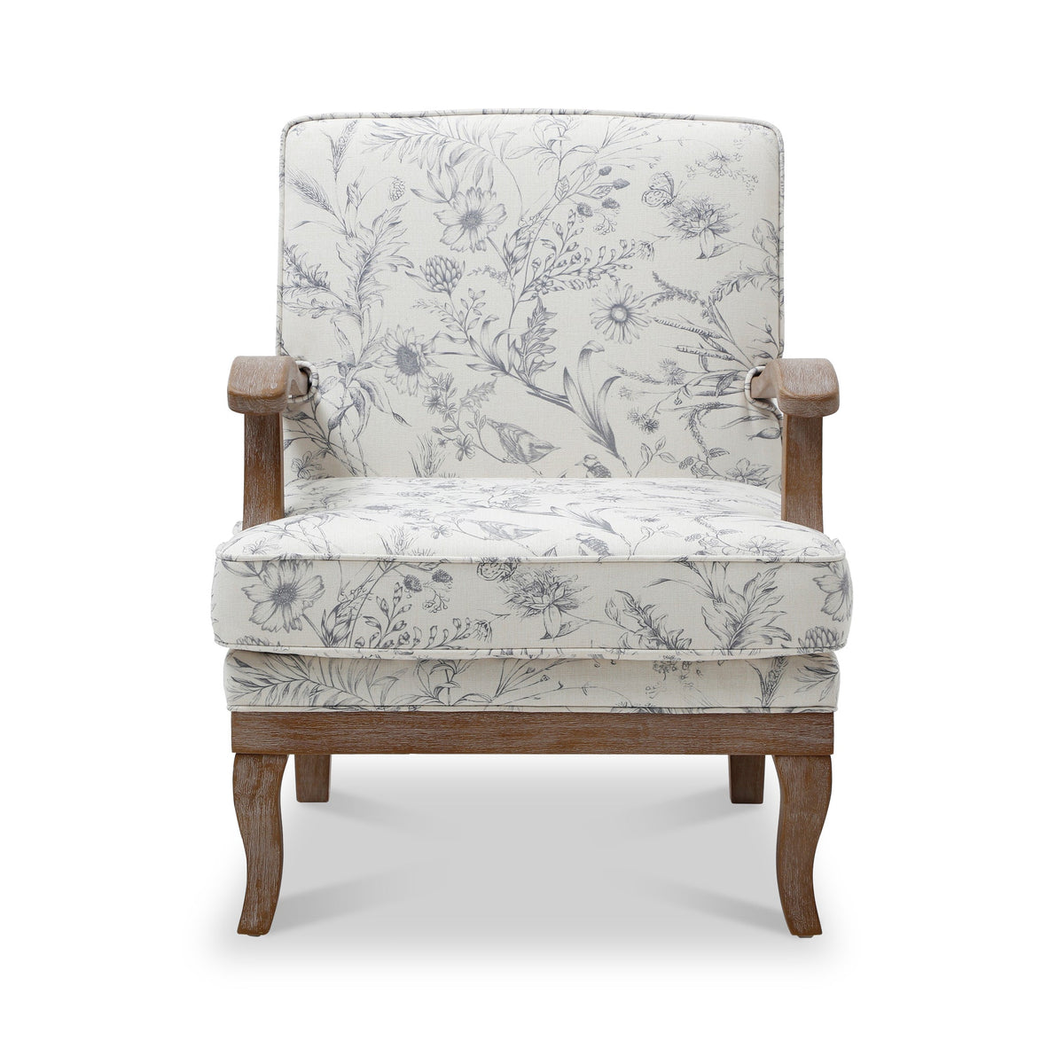 Bailey Meadow Print Accent Chair