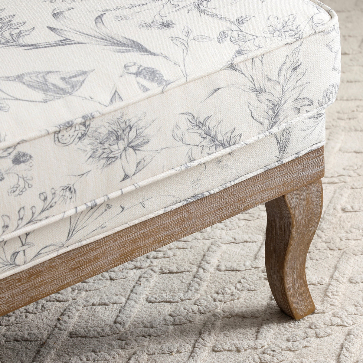 Bailey Meadow Print Accent Chair