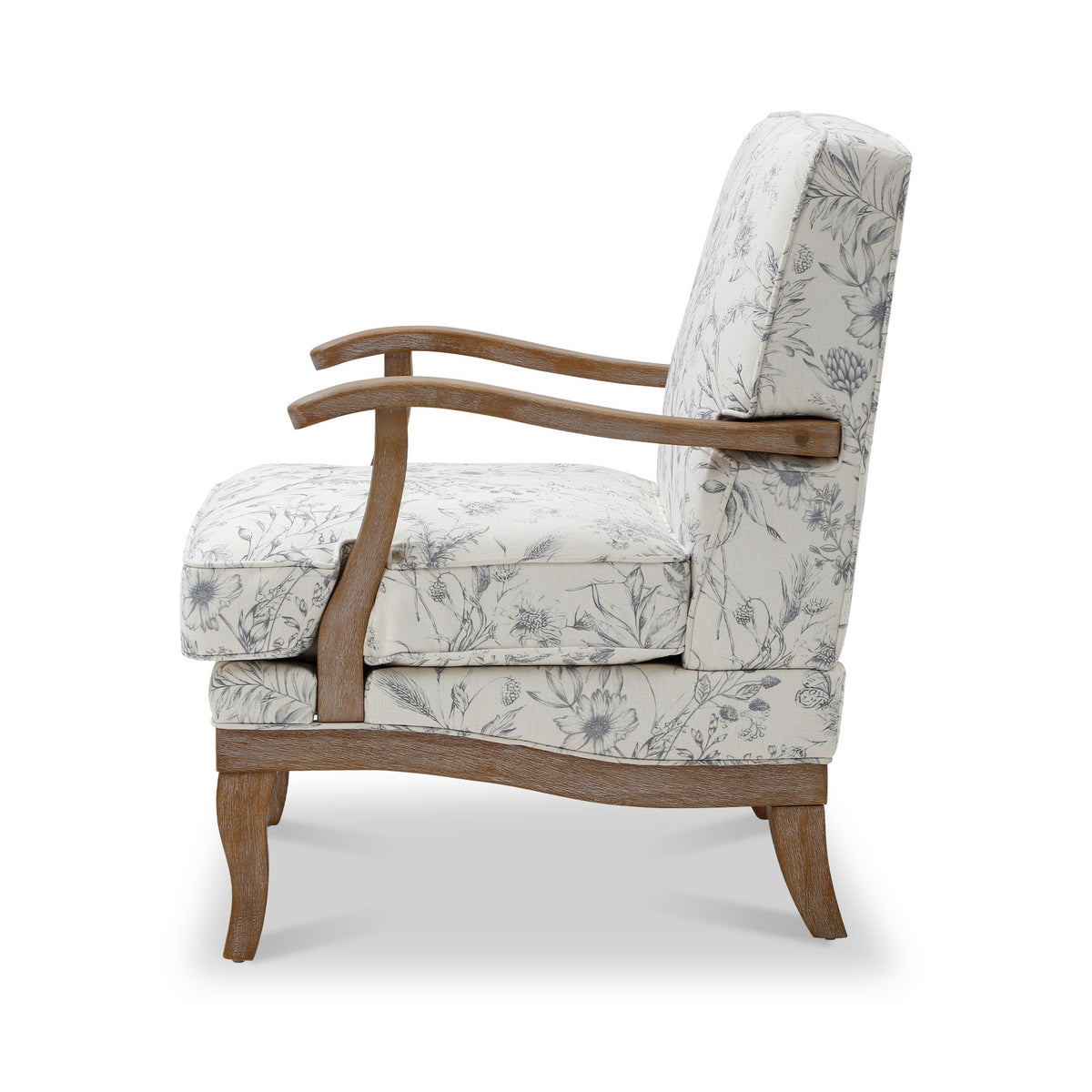 Bailey Meadow Print Accent Chair