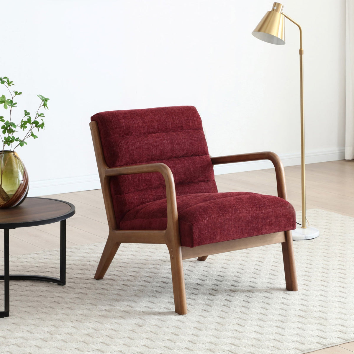 Jonah Ribbed Accent Chair