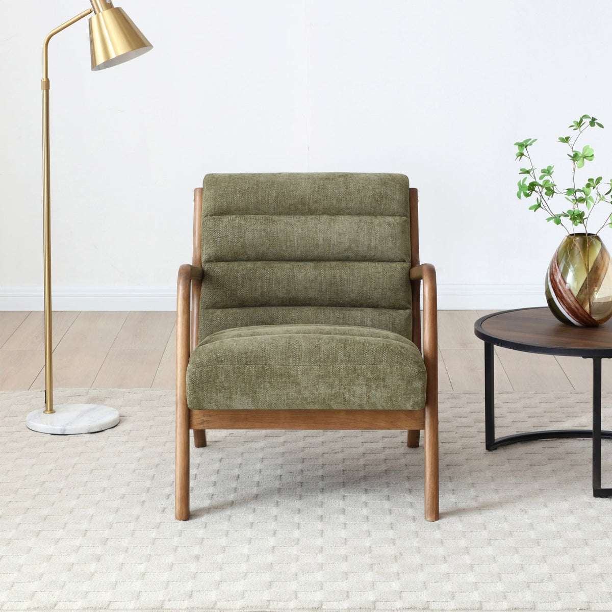 Jonah Ribbed Accent Chair