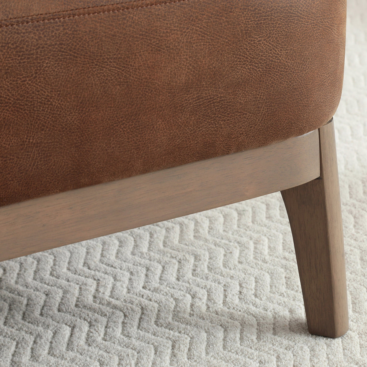 Calloway Faux Leather Accent Chair
