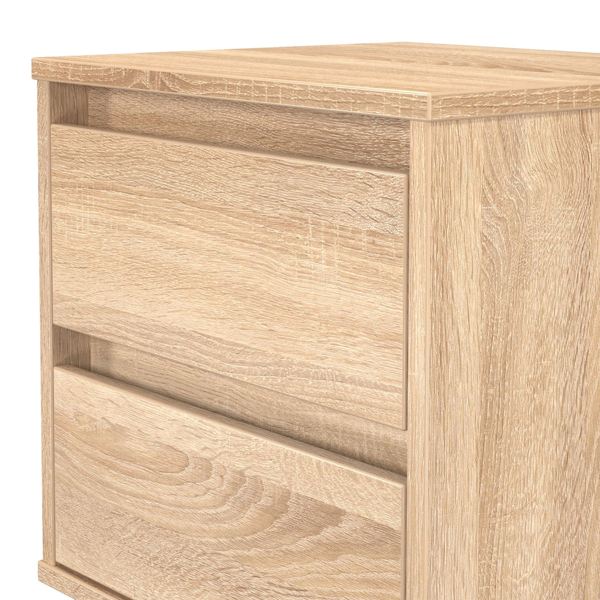 Axton 2 Drawer Bedside Table