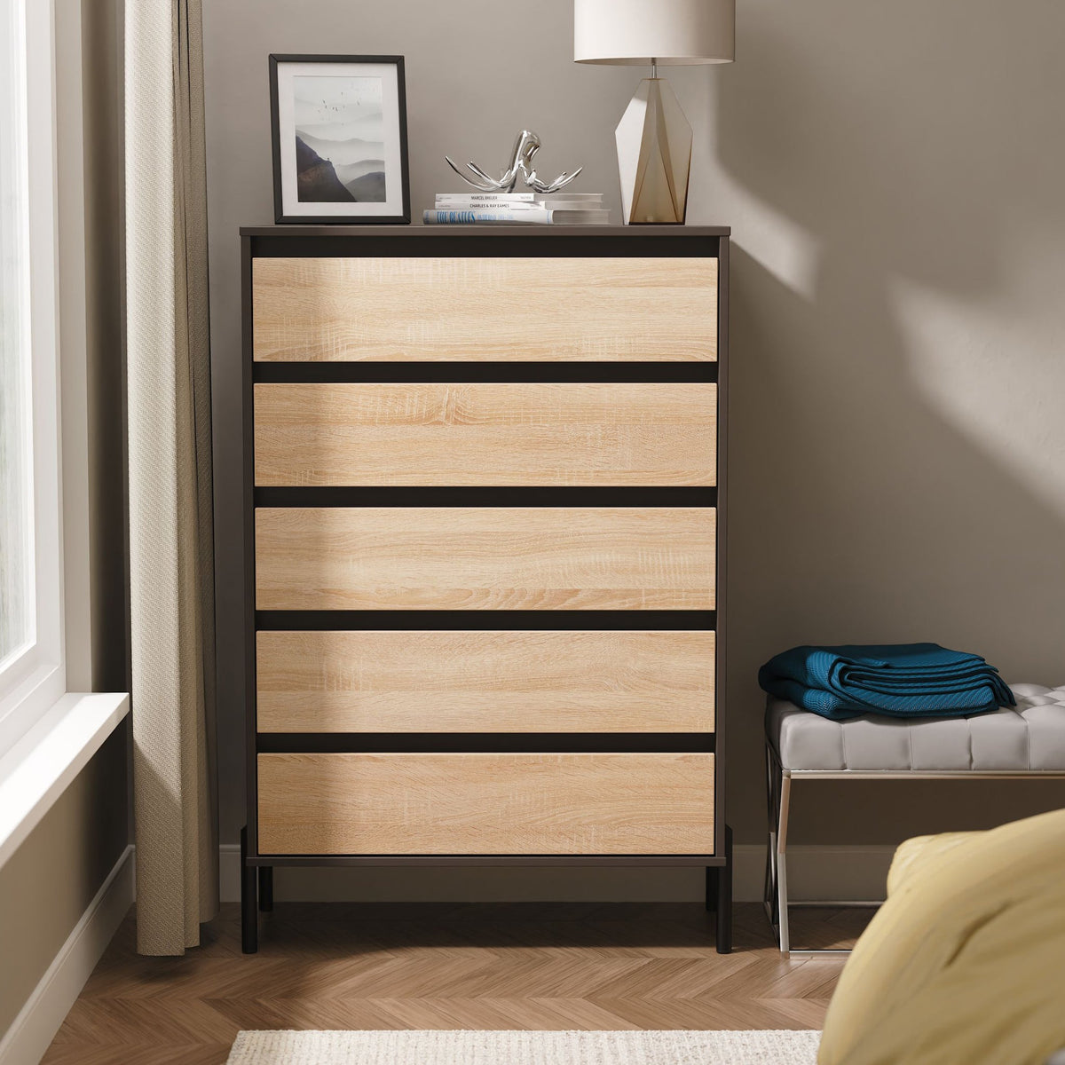 Axton 5 Drawer Chest
