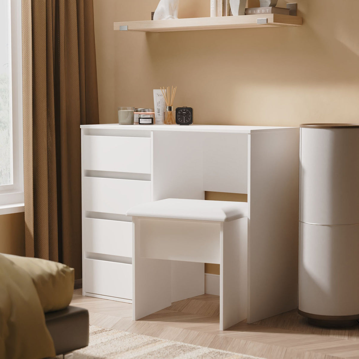 Axton 4 Drawer Dressing Table