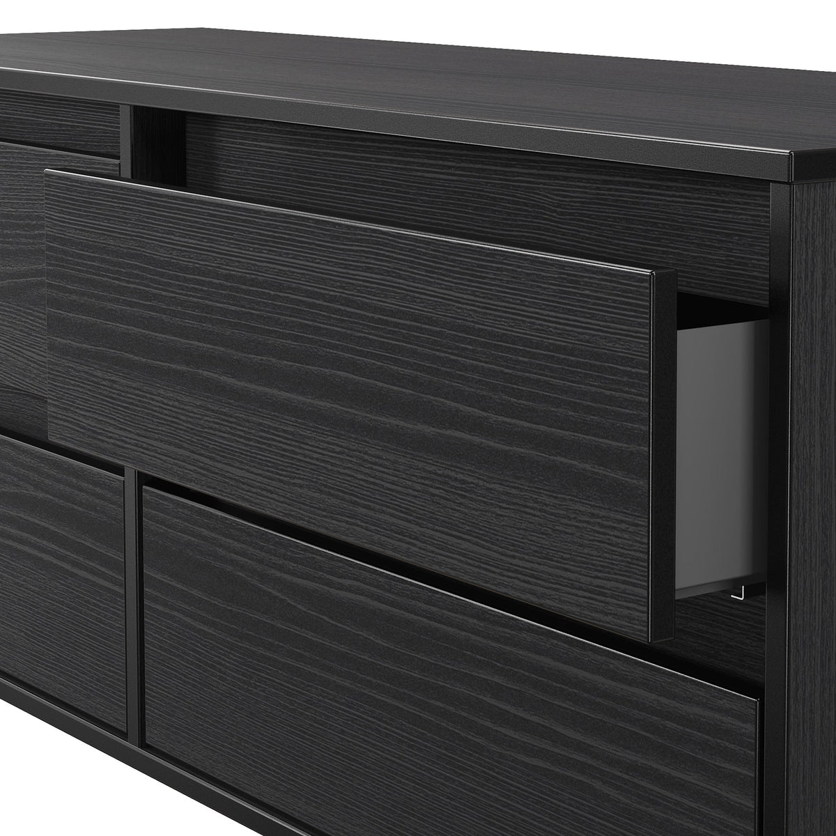 Axton 4 Drawer Low Storage Unit