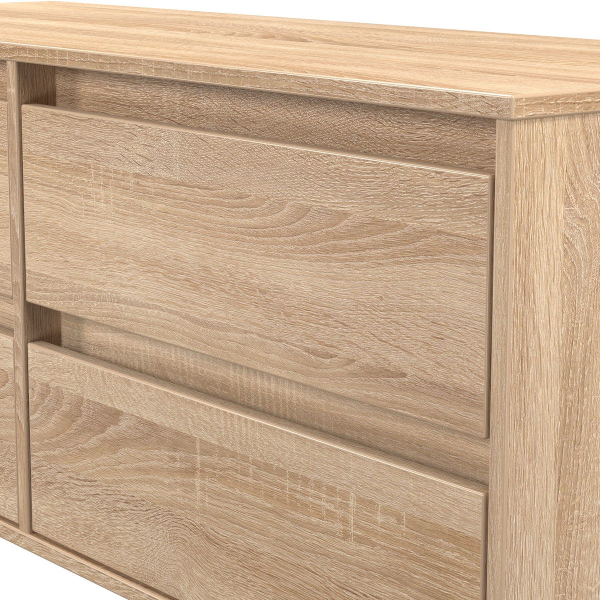 Axton 4 Drawer Low Storage Unit