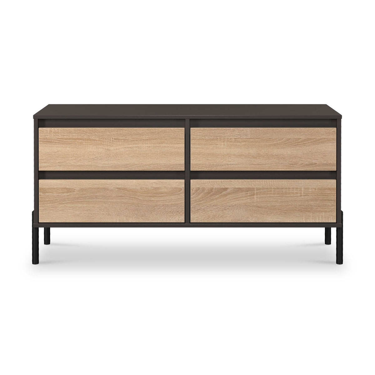 Axton 4 Drawer Low Storage Unit