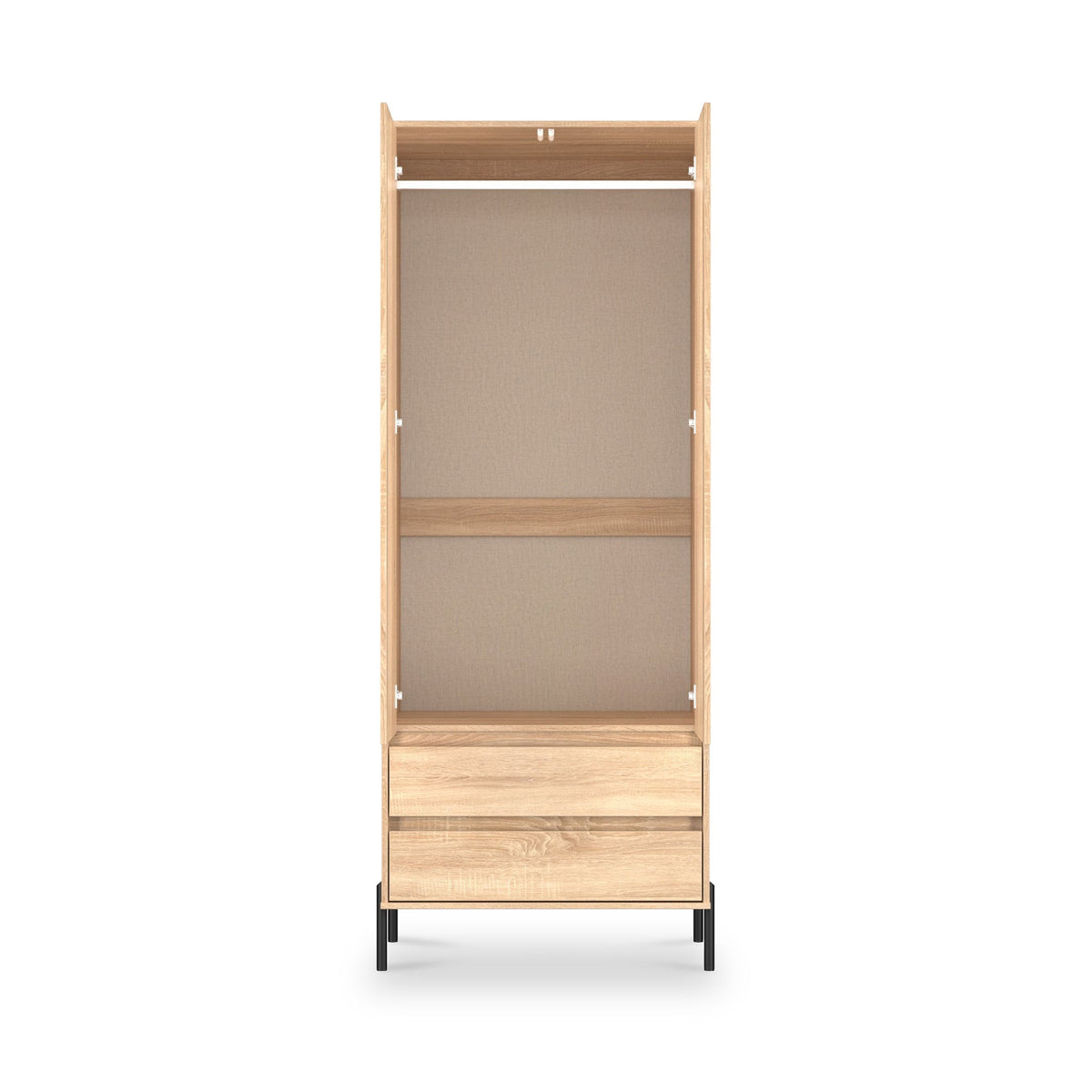 Axton Double Wardrobe & 2 Drawers