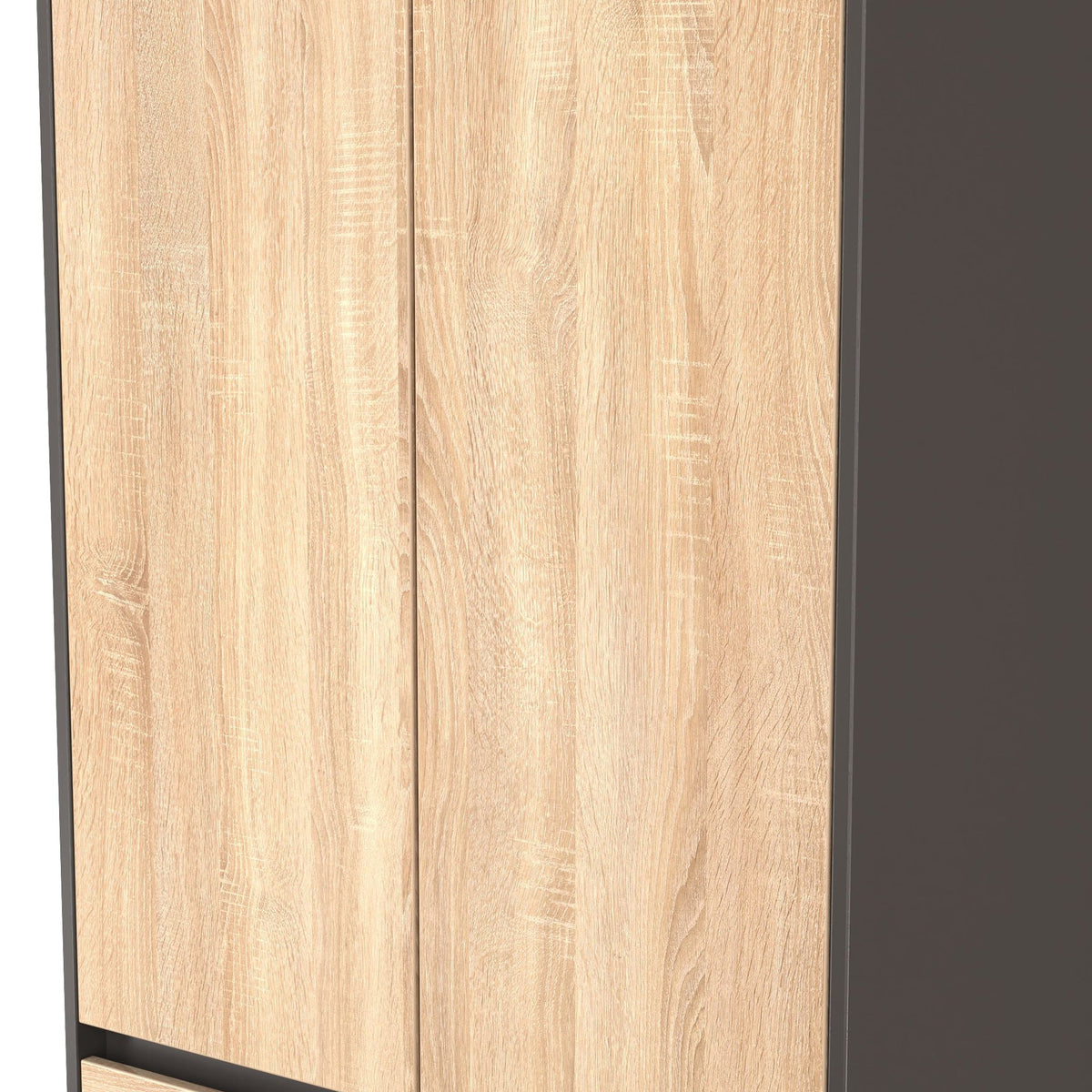 Axton Double Wardrobe & 2 Drawers