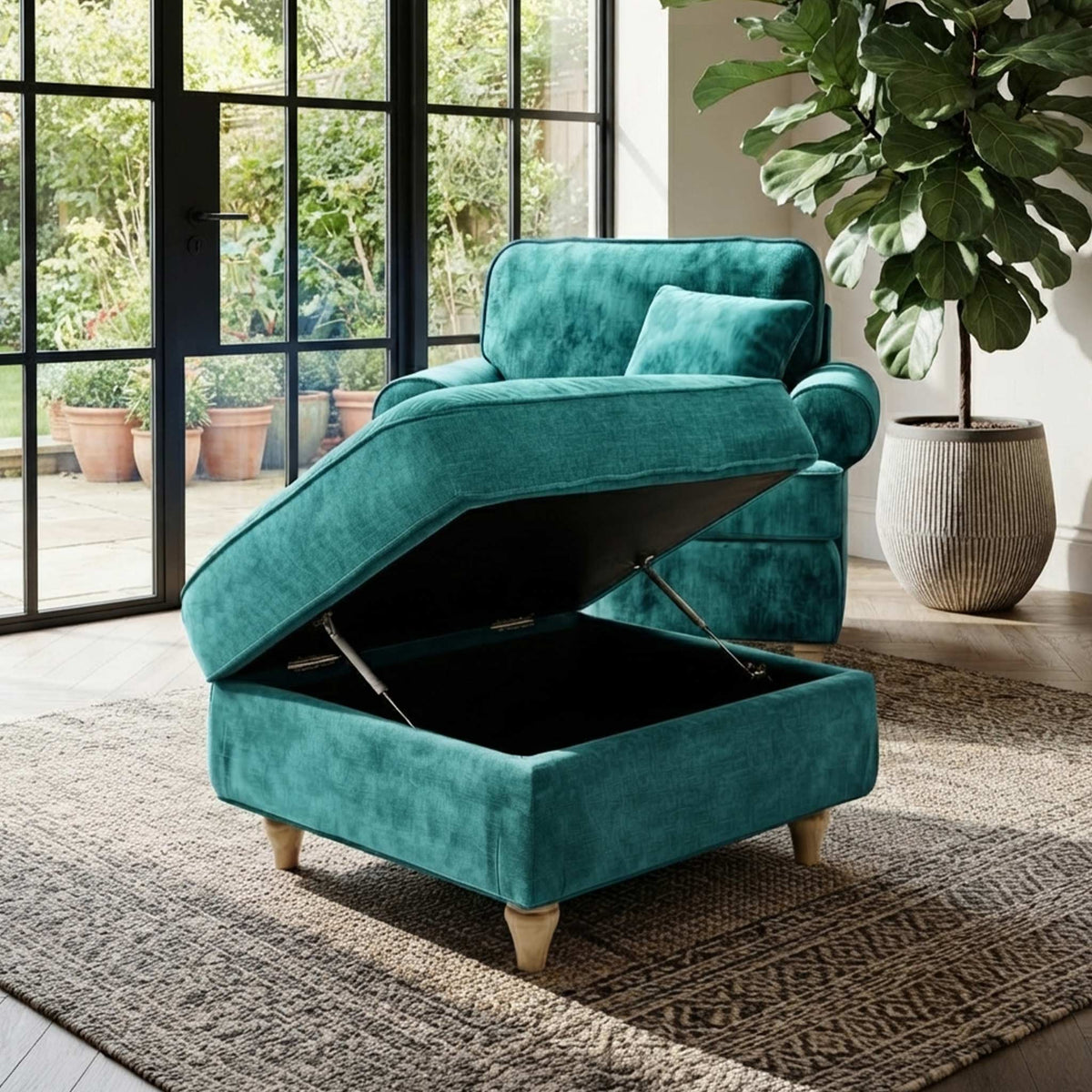 Alfie, Arthur and Archie Universal Storage Footstool