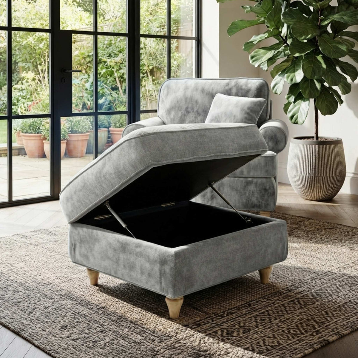 Alfie, Arthur and Archie Universal Storage Footstool