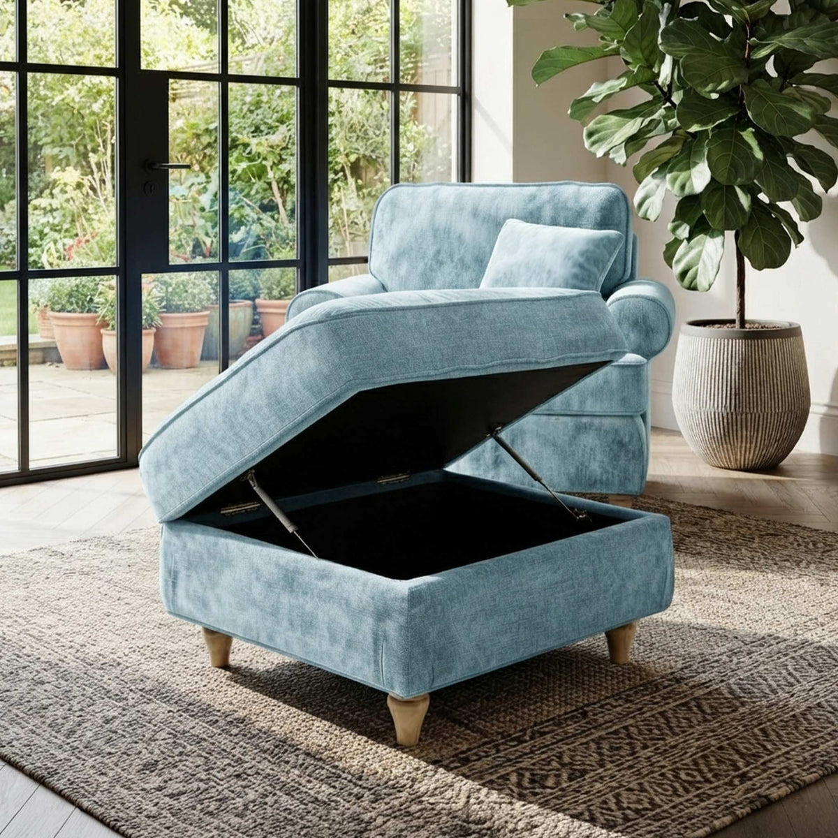 Alfie, Arthur and Archie Universal Storage Footstool