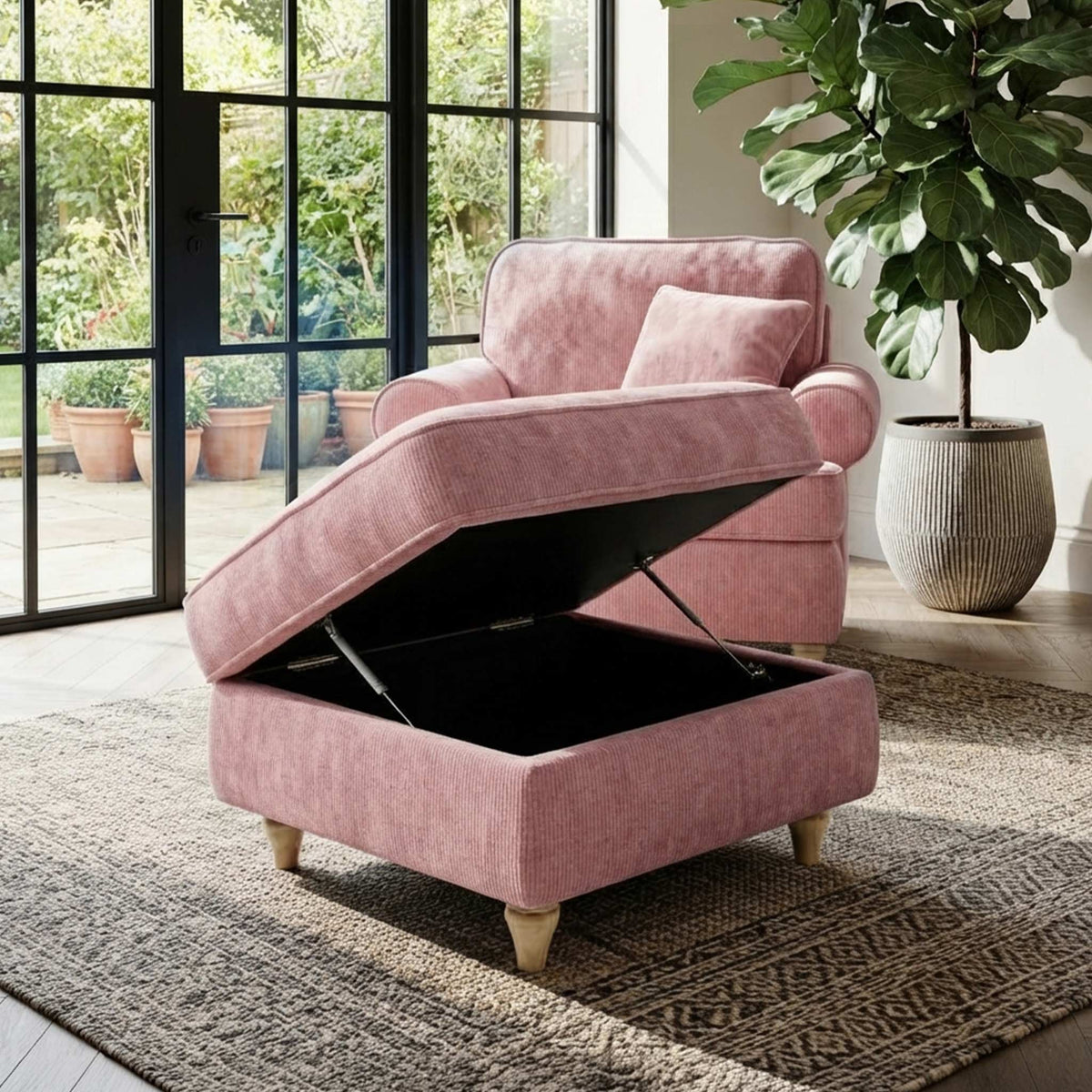 Alfie, Arthur and Archie Universal Storage Footstool