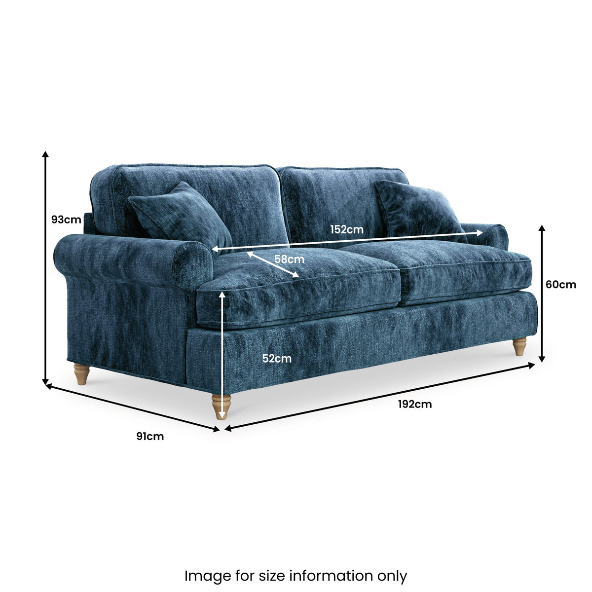 Alfie 3 Seater Sofa