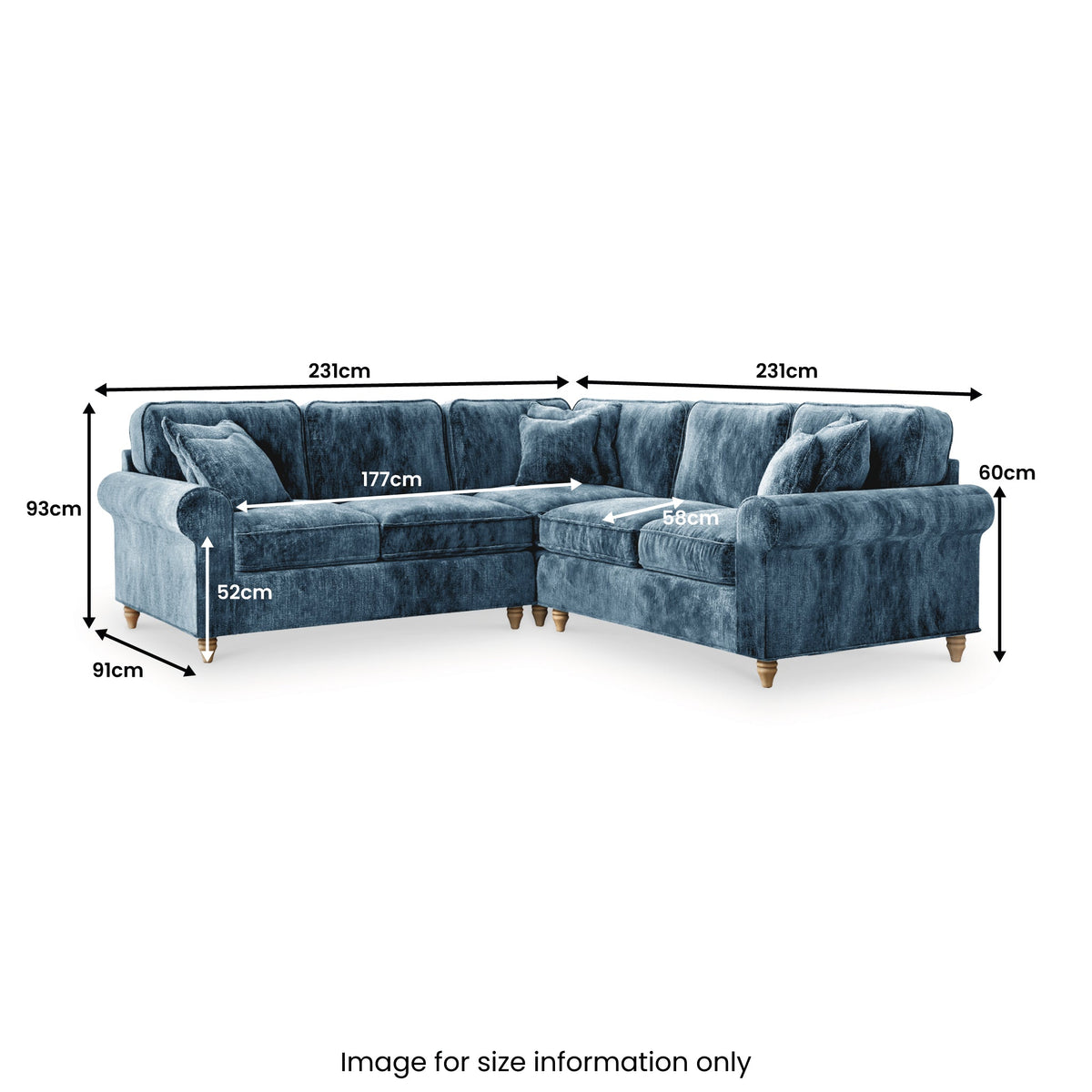 Archie Large Corner Sofa