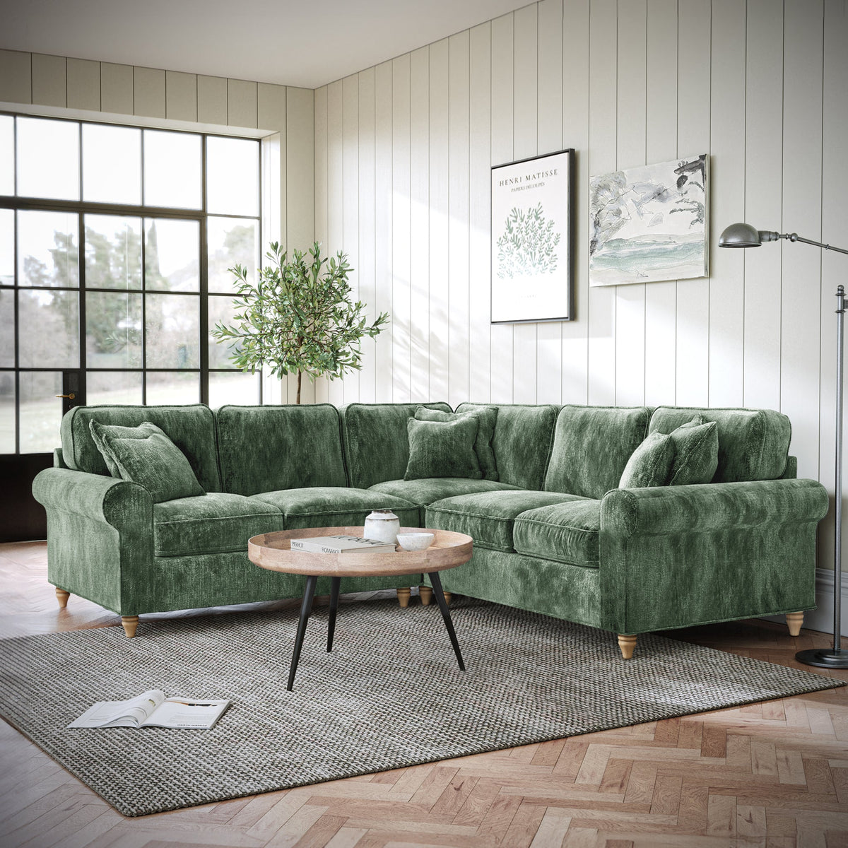 Archie Large Corner Sofa