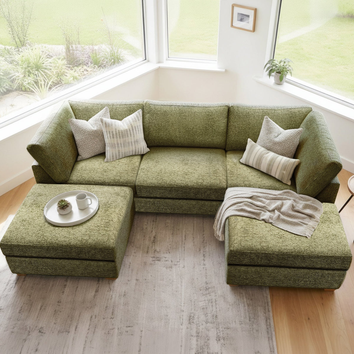 Rumi U Shaped Sofa