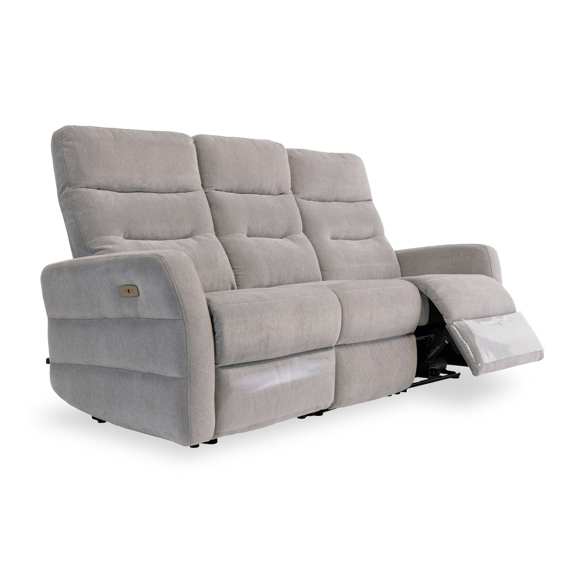 Dalton Fabric Power Reclining 3 Seater Sofa