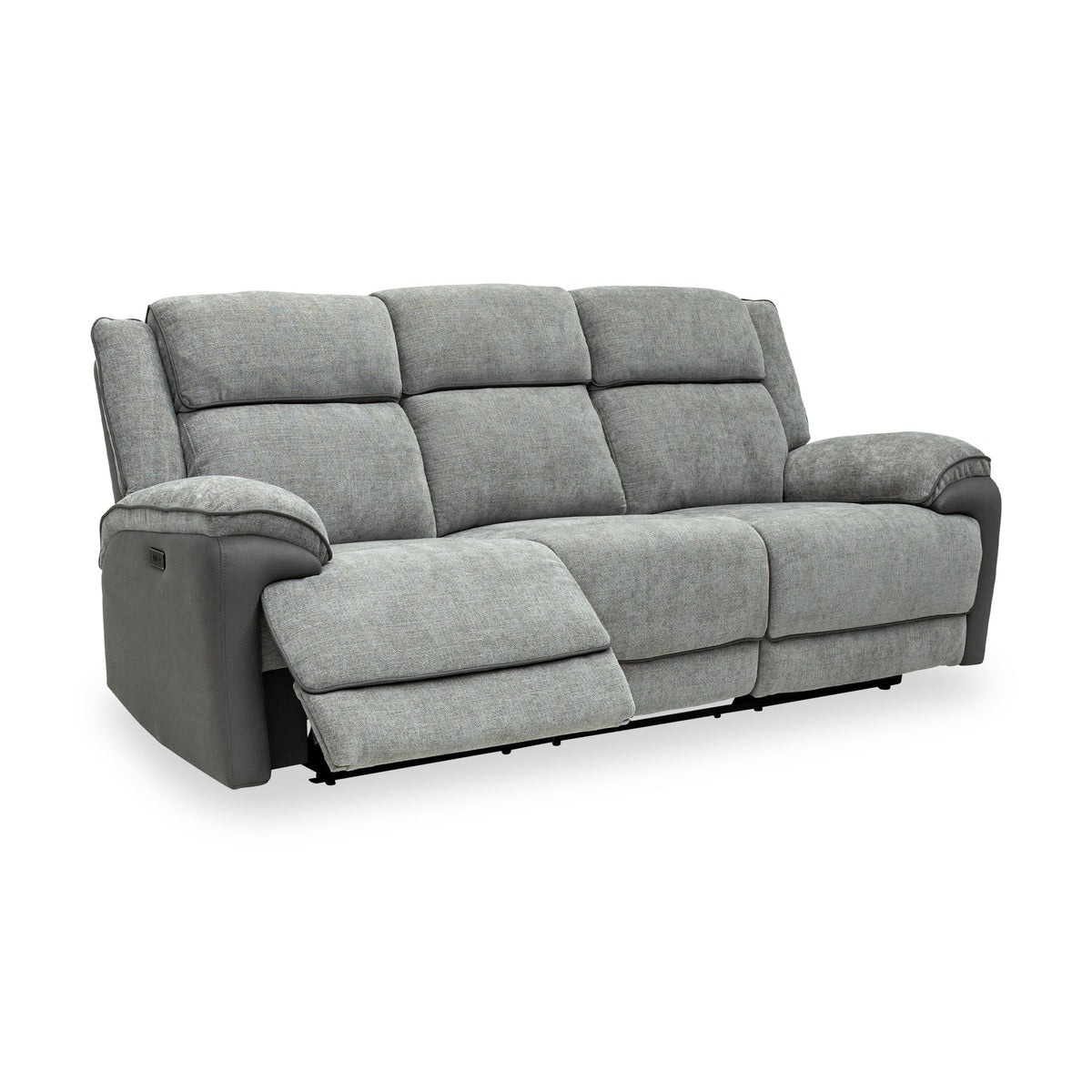 Marcell Power Recliner 3 Seater Sofa With Console