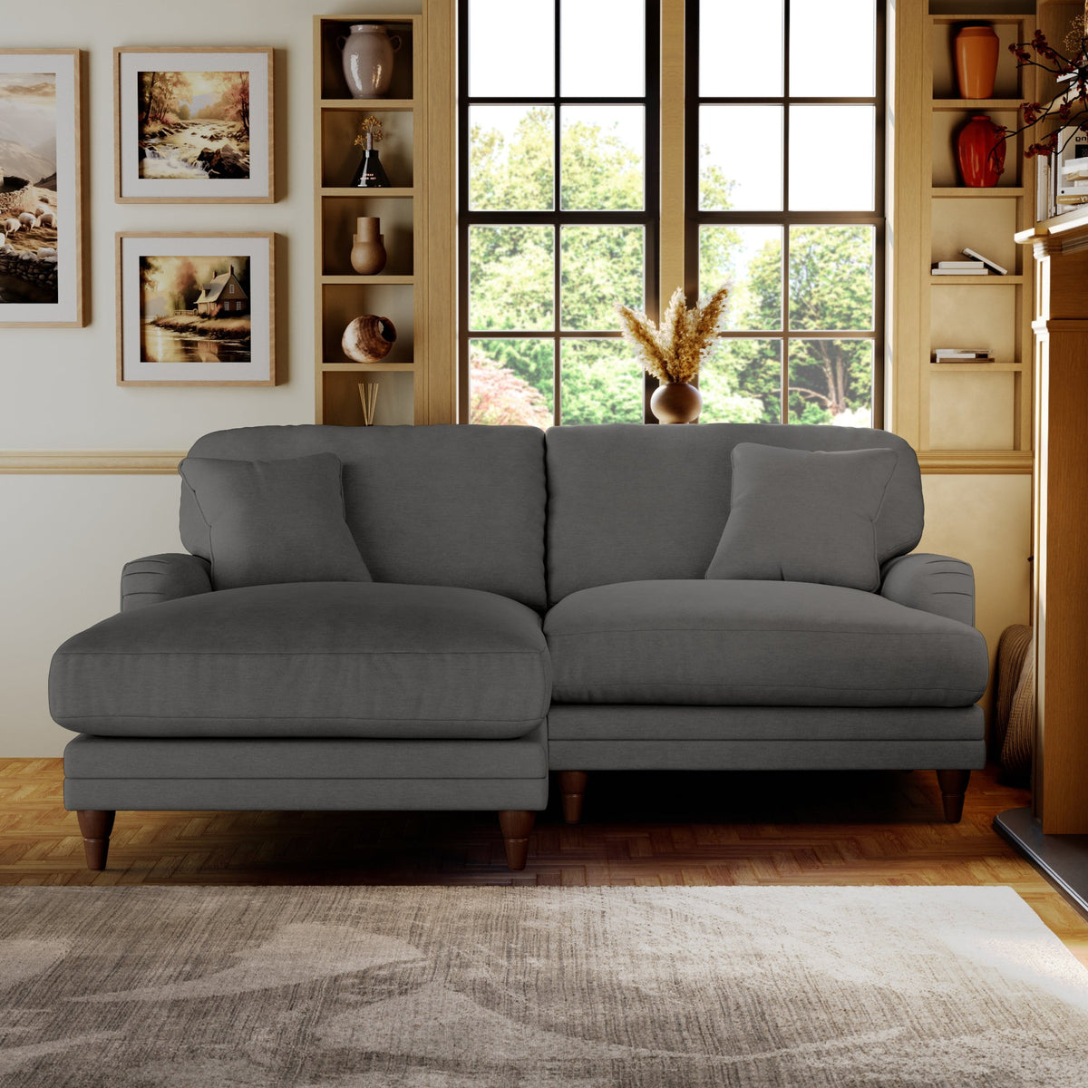 Bampton 3 Seater Chaise Sofa